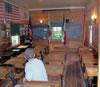Inside the school